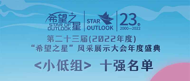祝賀新華學子榮獲“希望之星”風采展示大會全國十強！