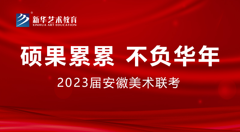 碩果累累 不負華年丨2023屆安徽省美術聯考新華學子再創佳績！